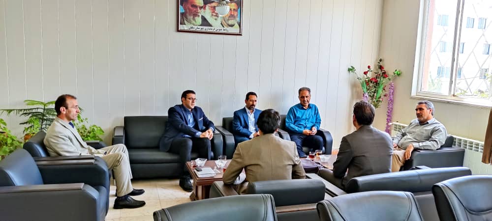 دیداد رئیس سازمان نظام مهندسی ساختمان لرستان با فرماندار نورآباد