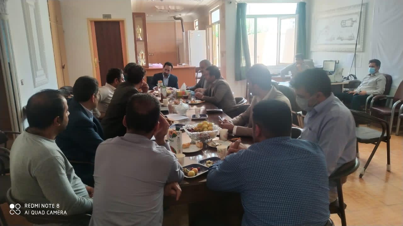ديدار رييس سازمان نظام مهندسي ساختمان استان لرستان با شهردار نورآباد