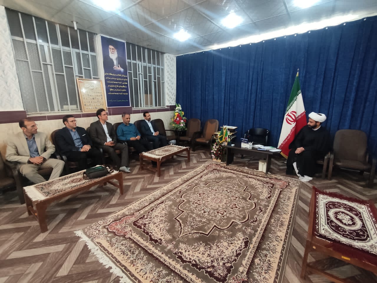 دیدار ریاست سازمان نظام مهندسی ساختمان لرستان با نماینده ولی فقیه در شهرستان دلفان