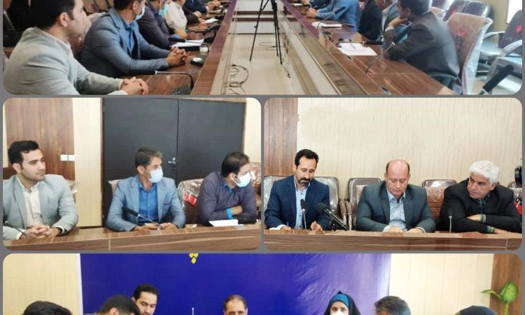 جلسه کارگروه جلوگیری از ساخت و ساز غیرمجاز در پلدختر 